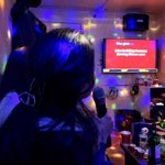 Spiked hot chocolate fueled karaoke