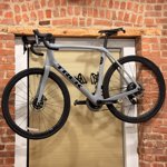 Another minor home improvement project: out with ropes & pulleys, in with wooden pegs