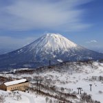 Mt. Yotei from the slopes