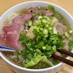 Cindy coming through with surprise homemade pho on arrival from the airport 😍