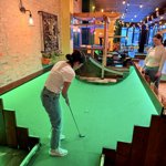 Minigolf, darts, fun times